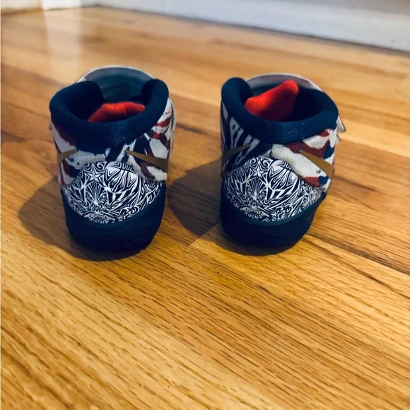 Nike Kyrie Kybrid S2 What The Usa Patriotic Tie-Dye Shoes - Picture 4 of 6